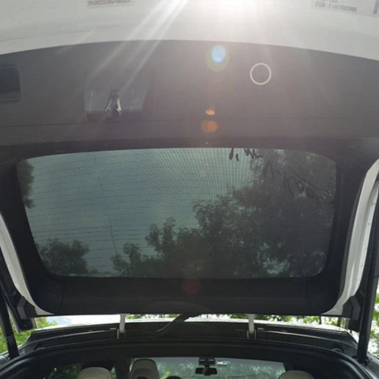 Front Skylight Roof & Tailgate Sunshade for Tesla Model X (2016–Present) | UV & Heat Blocking Roof Sunshade