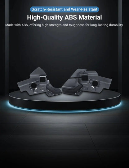 Front Trunk Drain Channel Cover for Tesla Model 3 Highland 2024+ (2-Pack) | Water Protection, Anti-Clogging ABS Guard | Left-Hand-Drive Only