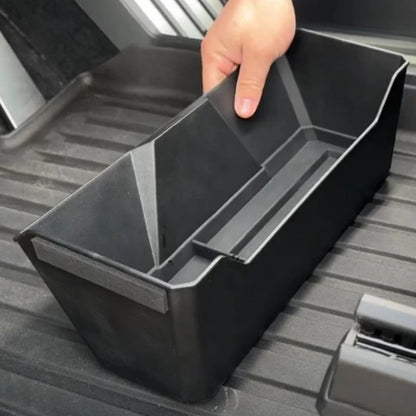 Front Under-Seat Storage Box for Tesla Cybertruck 2024-On | Custom Fit, Durable & Extra Cabin Storage