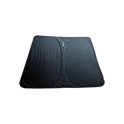 Front Windshield Sunshade for Tesla Cybertruck | Custom Fit UV & Heat Insulation Shade