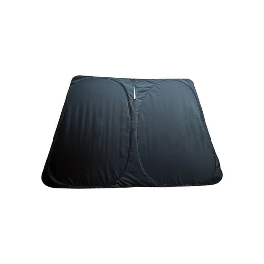 Custom Front Windshield Sunshade for Tesla Cybertruck | 99% UV Protection | Heat & Glare Reduction | No-Damage Velcro Installation