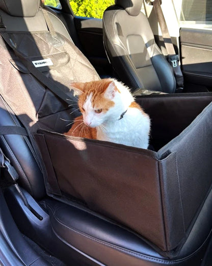 Front Passenger Seat Pet Cover with Storage Pocket for Tesla & EV Owners – Durable, Waterproof, Non-Slip