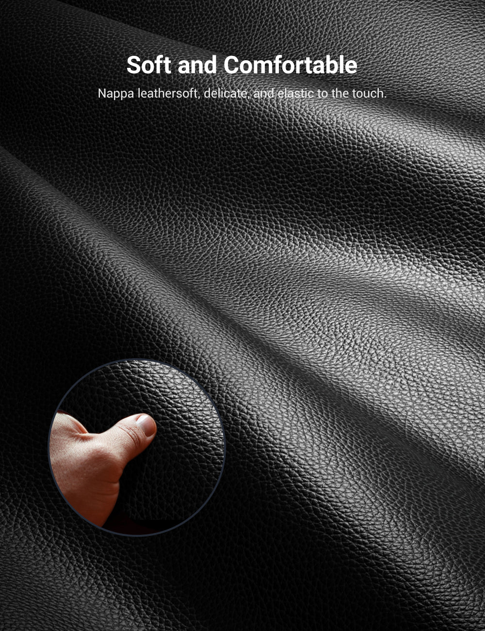 Full Nappa Leather Seat Covers for Tesla Cybertruck (10-Piece Set) | 360° Protection | Custom Fit | 2024–Present