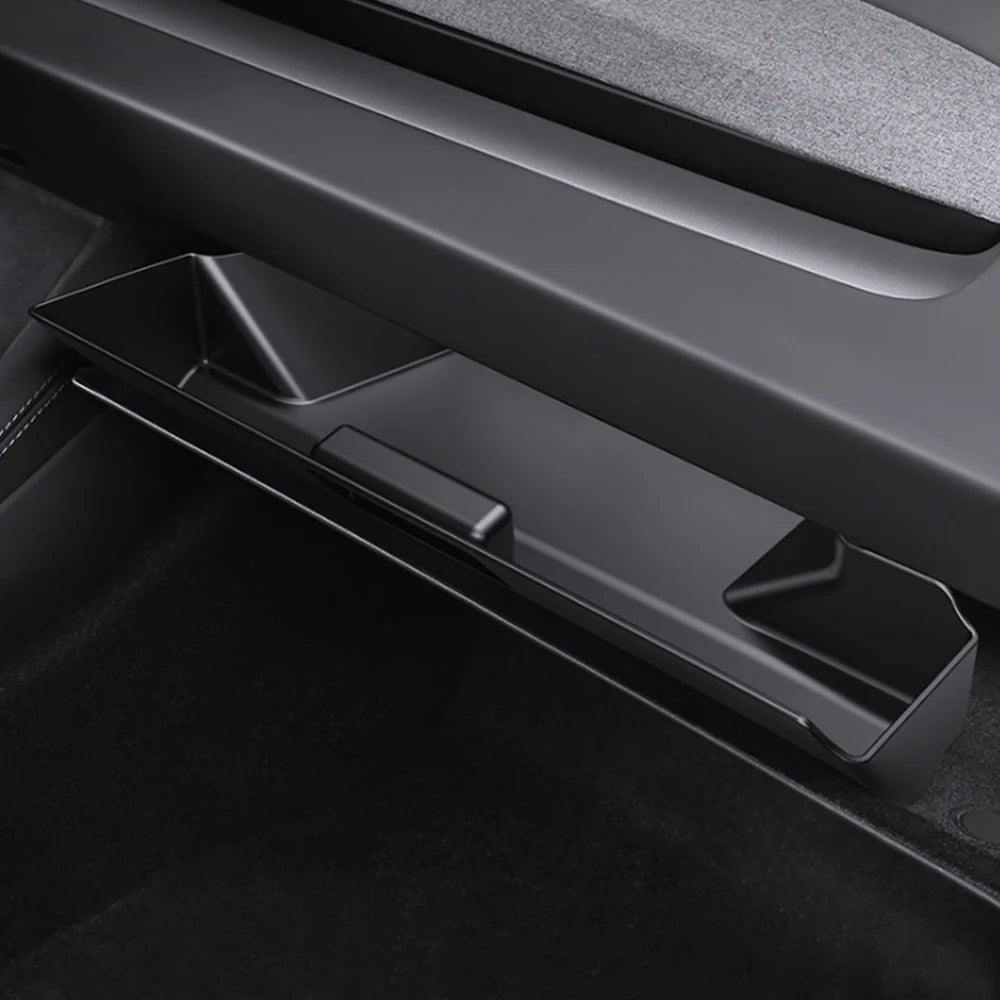 Premium Glove Box Organizer for Tesla Model 3 Highland (2024+) & Model Y Juniper (2025+) – Custom-Fit Drawer-Style TPE Storage Box