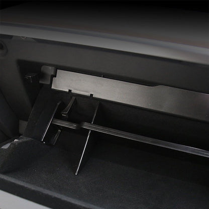 Glove Box Organizer for Tesla Model 3 & Model Y | Customizable ABS Insert with Smooth Edges and Multi-Compartment Storage