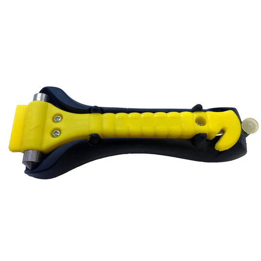 Emergency Safety Hammer & Seat Belt Cutter for Tesla Owners – Window Breaker Escape Tool with Mounting Bracket