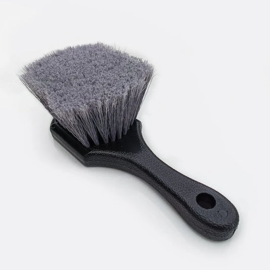 Heavy Duty Interior & Carpet Detailing Brush for Tesla | Stiff Bristle Car Cleaning Tool (1PCS)