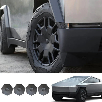 Full-Coverage Wheel Hub Center Caps for Tesla Cybertruck 20-Inch Wheels (2024–On) | Durable & Easy Install