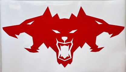 Tesla Cybertruck Cerberus Beast Vinyl Decal Logo – 3-Piece Set | Premium 3M Automotive Vinyl | Gloss, Satin & Color Options