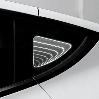 Triangle Window Ambient Light for Tesla Model Y & New Model 3 (Highland) – Plug & Play Interior LED Lighting Upgrade