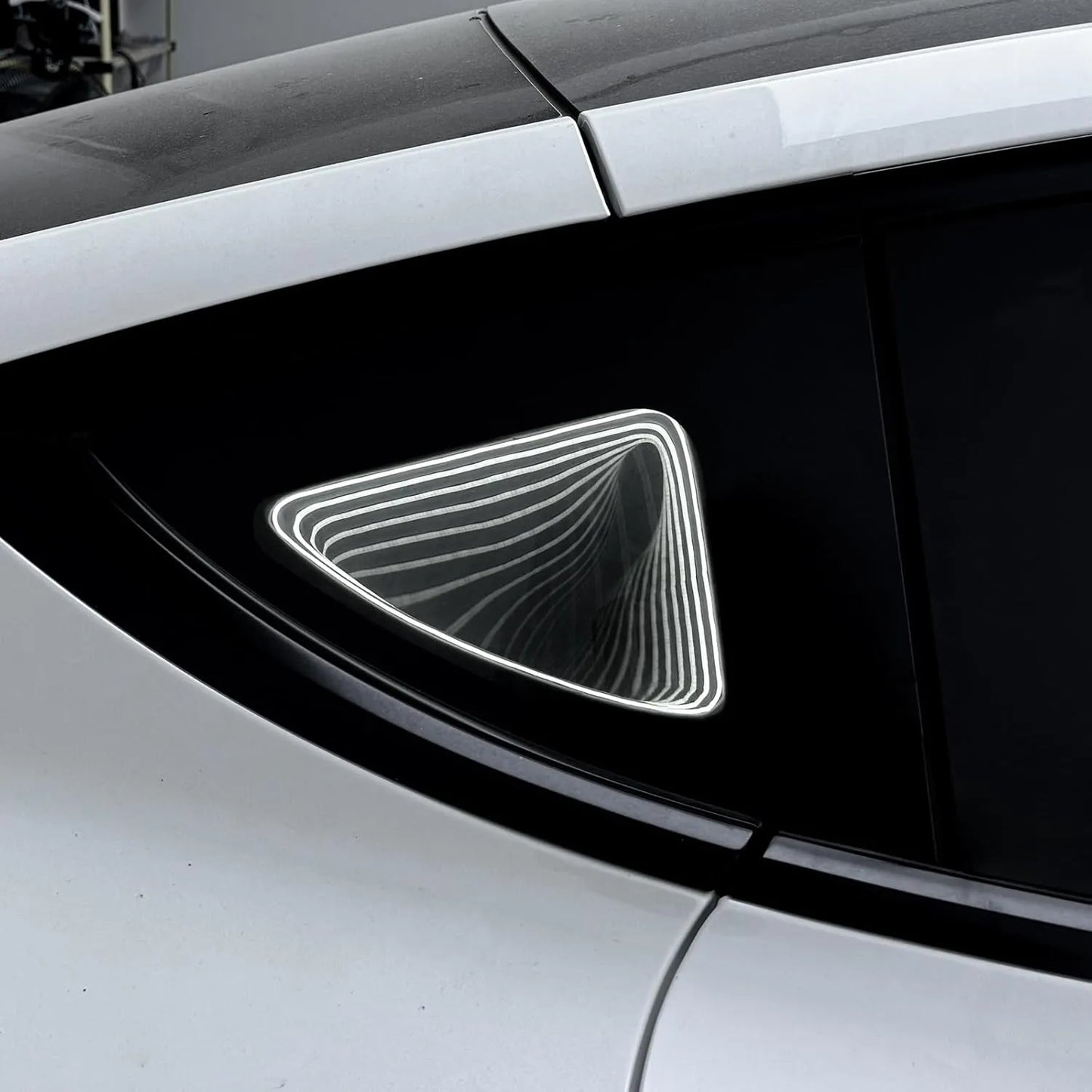 Triangle Window Ambient Light for Tesla Model Y & New Model 3 (Highland) – Plug & Play Interior LED Lighting Upgrade