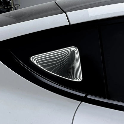 Triangle Window Ambient Light for Tesla Model Y & New Model 3 (Highland) – Plug & Play Interior LED Lighting Upgrade