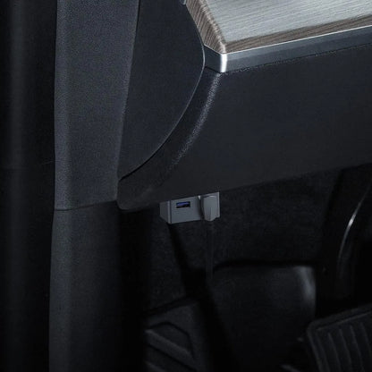 Aluminum OBD Fast Charging Port for Tesla Model 3 & Model Y (Pre-2025) – Dual USB-A & Type-C 18W Quick Charger