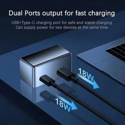 Aluminum OBD Fast Charging Port for Tesla Model 3 & Model Y (Pre-2025) – Dual USB-A & Type-C 18W Quick Charger