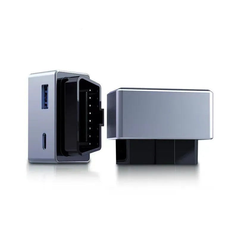 Aluminum OBD Fast Charging Port for Tesla Model 3 & Model Y (Pre-2025) – Dual USB-A & Type-C 18W Quick Charger