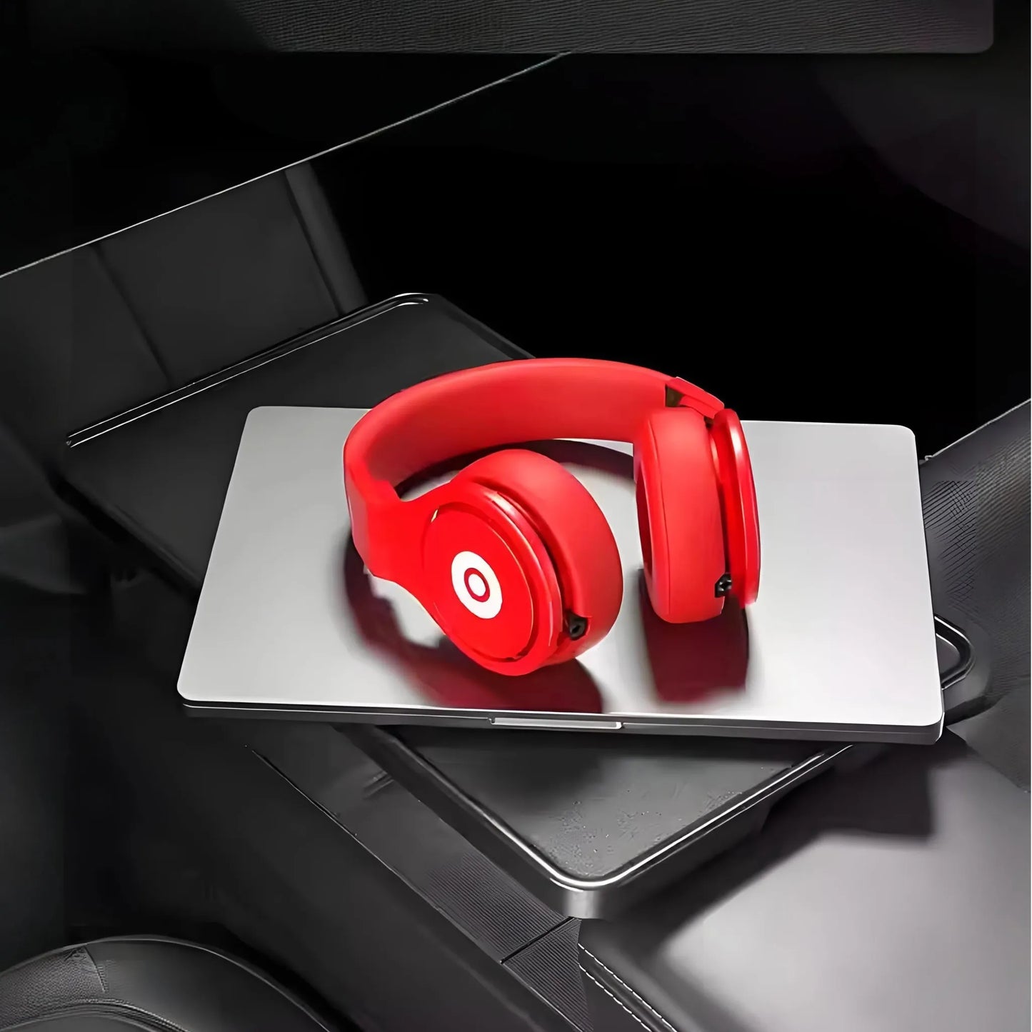 Folding Center Console Table for Tesla Model Y Juniper & Model 3 Highland – ABS Portable Food & Work Tray, Space-Saving Design