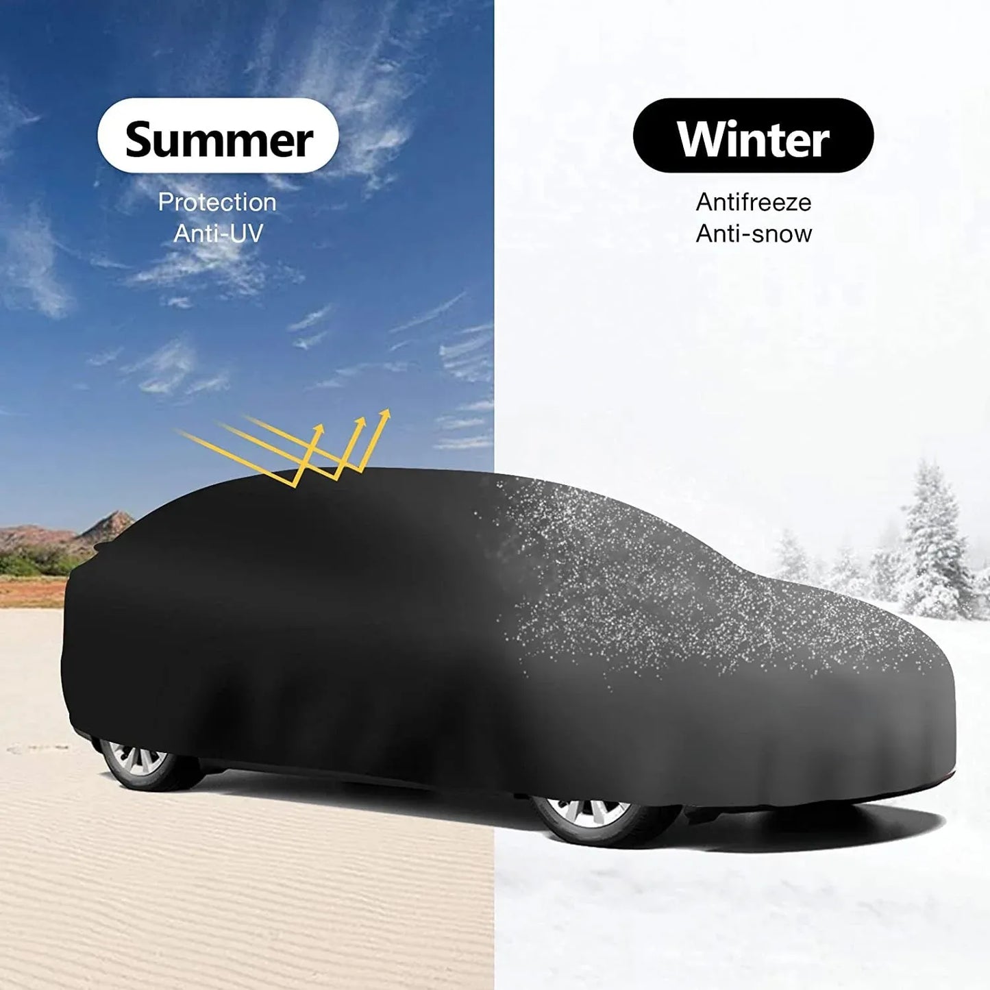 Teslula Indoor Car Cover for Tesla Model 3 / Model Y / Model S / Model X – Breathable All-Weather Dust & Scratch Protection