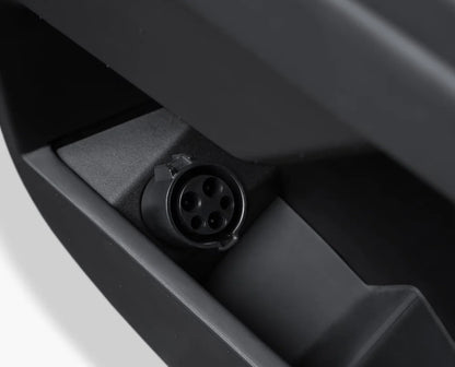 J1772 Adapter Door Dock for Tesla Cybertruck (2024–On) | Custom-Fit Charging Adapter Holder | Waterproof TPE | Rattle-Free Storage