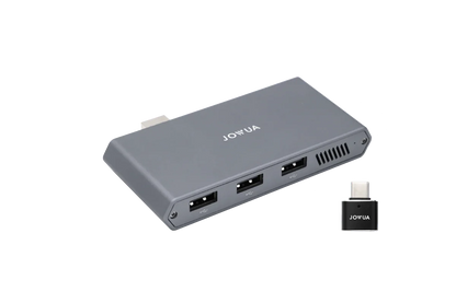 Jowua 1TB SSD with 3-Port USB Hub for Tesla Glovebox – NVMe 10Gbps Storage for Sentry Mode & Dashcam | Model S, X, 3 Highland, Y Juniper & Cybertruck