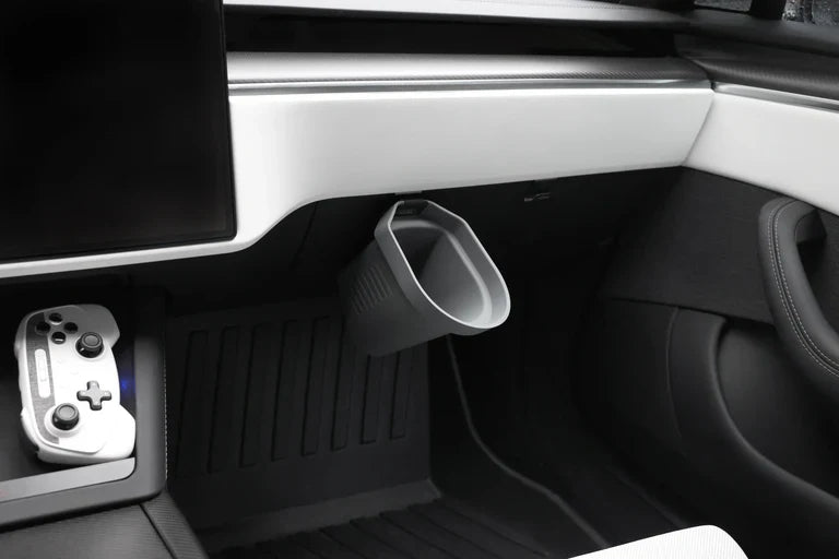 Silicone Door Side Storage Box for Tesla Model S Model 3 Model X Model Y (Set of 2) – Multi-Purpose Organizer with Velcro Mount