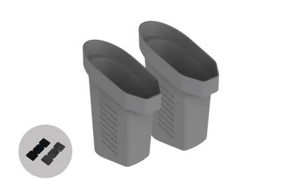 Silicone Door Side Storage Box for Tesla Model S Model 3 Model X Model Y (Set of 2) – Multi-Purpose Organizer with Velcro Mount