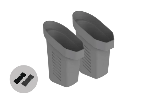 Silicone Door Side Storage Box for Tesla Model S Model 3 Model X Model Y (Set of 2) – Multi-Purpose Organizer with Velcro Mount