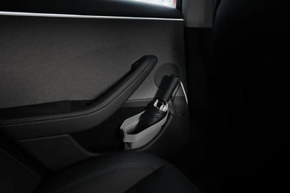 Silicone Door Side Storage Box for Tesla Model S Model 3 Model X Model Y (Set of 2) – Multi-Purpose Organizer with Velcro Mount