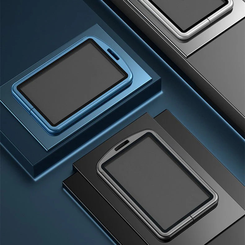 Premium Key Card Holder for Tesla Model 3 & Model Y | Aviation Aluminum, Anti-Slip, Full Protection