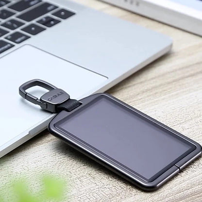 Premium Key Card Holder for Tesla Model 3 & Model Y | Aviation Aluminum, Anti-Slip, Full Protection