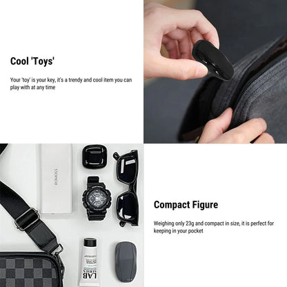 Tesla Key Card Modification Key Fob for Model 3 Highland / Model Y – ABS+PC Durable Smart Key Card Replica (5 Colors, 23g Lightweight)