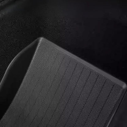 Lower Center Console Storage Organizer for Tesla Model Y Juniper – Custom-Fit TPE Insert for Enhanced Organization & Interior Protection