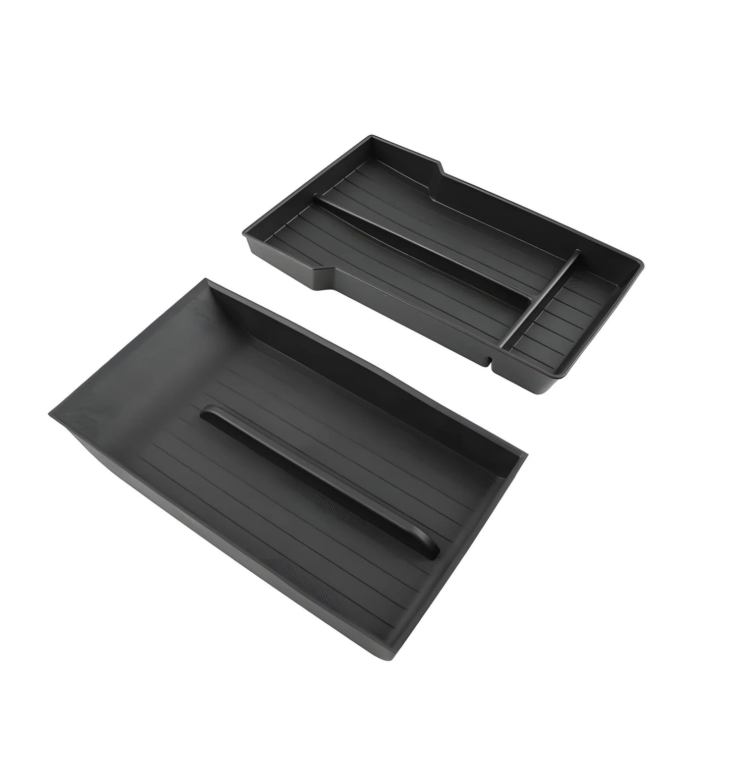 Lower Center Console Storage Organizer for Tesla Model Y Juniper – Custom-Fit TPE Insert for Enhanced Organization & Interior Protection