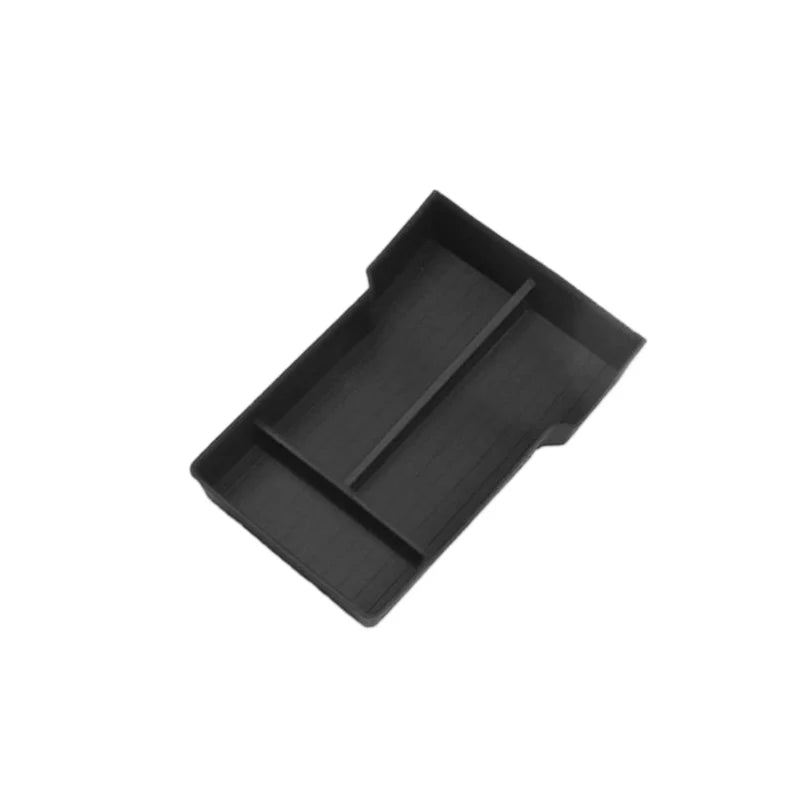 Lower Center Console Storage Organizer for Tesla Model Y Juniper – Custom-Fit TPE Insert for Enhanced Organization & Interior Protection
