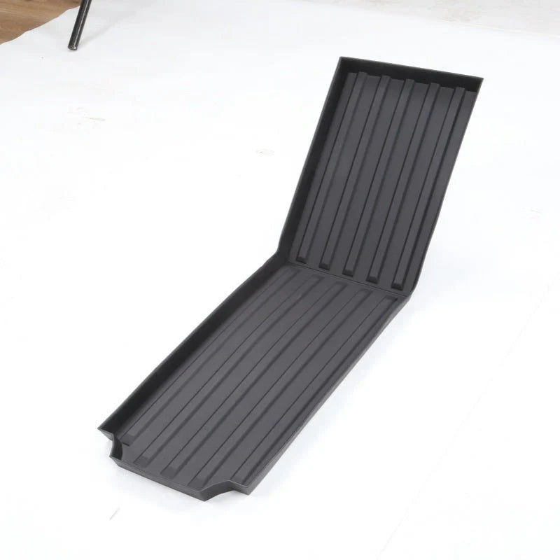 Lower Center Console TPE Mat for Tesla Cybertruck (2024–Present) | Custom-Fit, All-Weather Anti-Slip Interior Protection