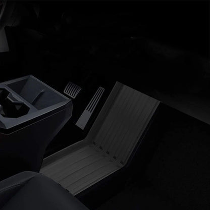 Lower Center Console TPE Mat for Tesla Cybertruck (2024–Present) | Custom-Fit, All-Weather Anti-Slip Interior Protection