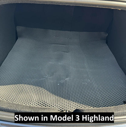All-Weather Rubber Floor Mats for Tesla Model 3 (2017–2024+) | Custom-Fit, Heavy-Duty Interior Protection