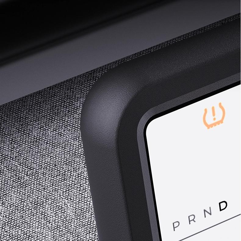 Magnetic Silicone Center Screen Frame with Parking Display Mount for Tesla Model 3 Highland & Model Y Juniper (2017–Present)