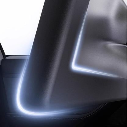 Magnetic Silicone Center Screen Frame with Parking Display Mount for Tesla Model 3 Highland & Model Y Juniper (2017–Present)