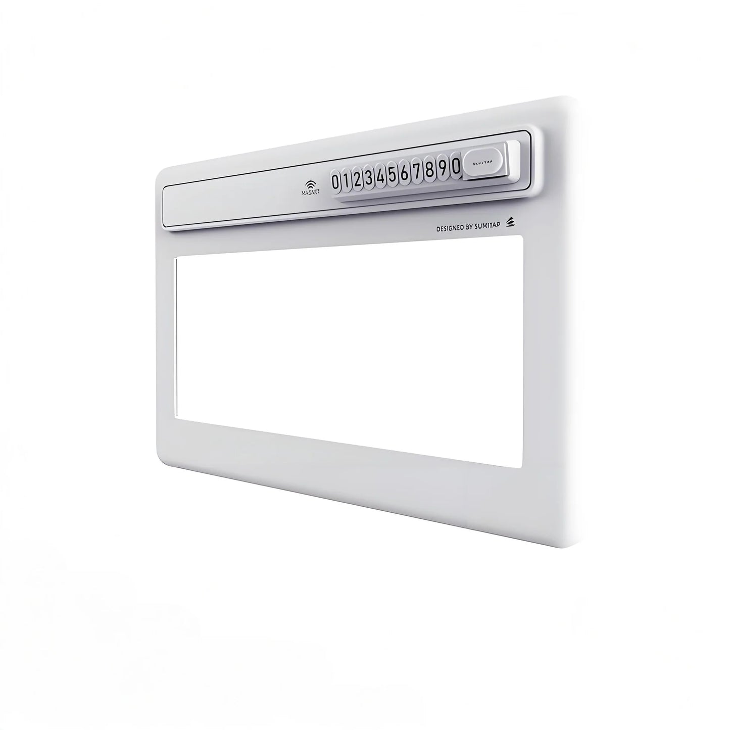 Magnetic Silicone Center Screen Frame with Parking Display Mount for Tesla Model 3 Highland & Model Y Juniper (2017–Present)