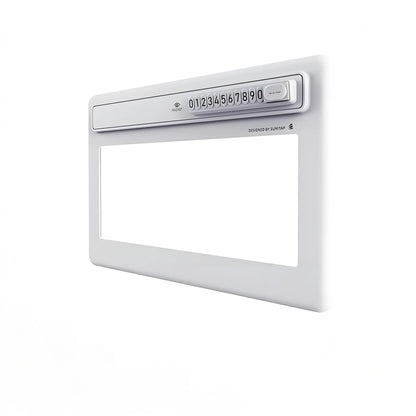 Magnetic Silicone Center Screen Frame with Parking Display Mount for Tesla Model 3 Highland & Model Y Juniper (2017–Present)