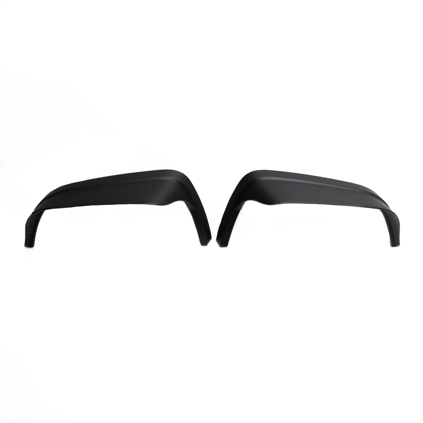 Tesla Model 3 Side View Mirror Visor Extension Sun Shade (1 Pair) – Satin Black | Anti-Glare Wind Deflector | Fits 2020–Present Chrome Delete Models
