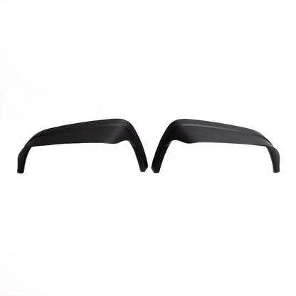 Tesla Model 3 Side View Mirror Visor Extension Sun Shade (1 Pair) – Satin Black | Anti-Glare Wind Deflector | Fits 2020–Present Chrome Delete Models
