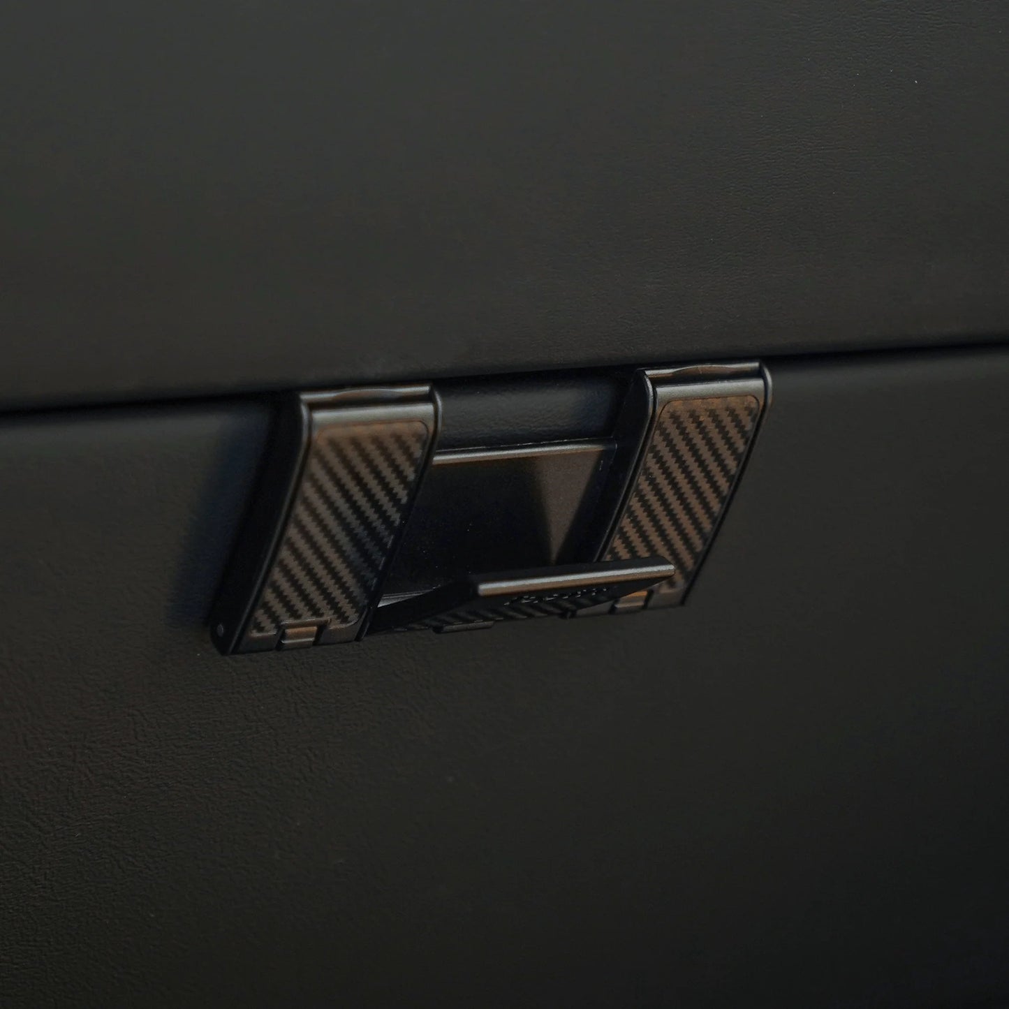 Folding Glove Box Hook for Tesla Model 3 Highland & Model Y Juniper | 6kg Load Capacity | ABS Interior Organizer