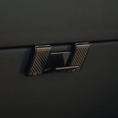 Folding Glove Box Hook for Tesla Model 3 Highland & Model Y Juniper | 6kg Load Capacity | ABS Interior Organizer