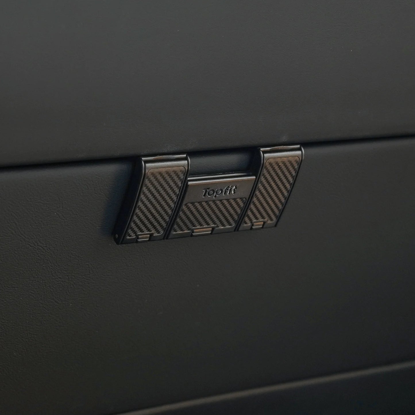 Folding Glove Box Hook for Tesla Model 3 Highland & Model Y Juniper | 6kg Load Capacity | ABS Interior Organizer