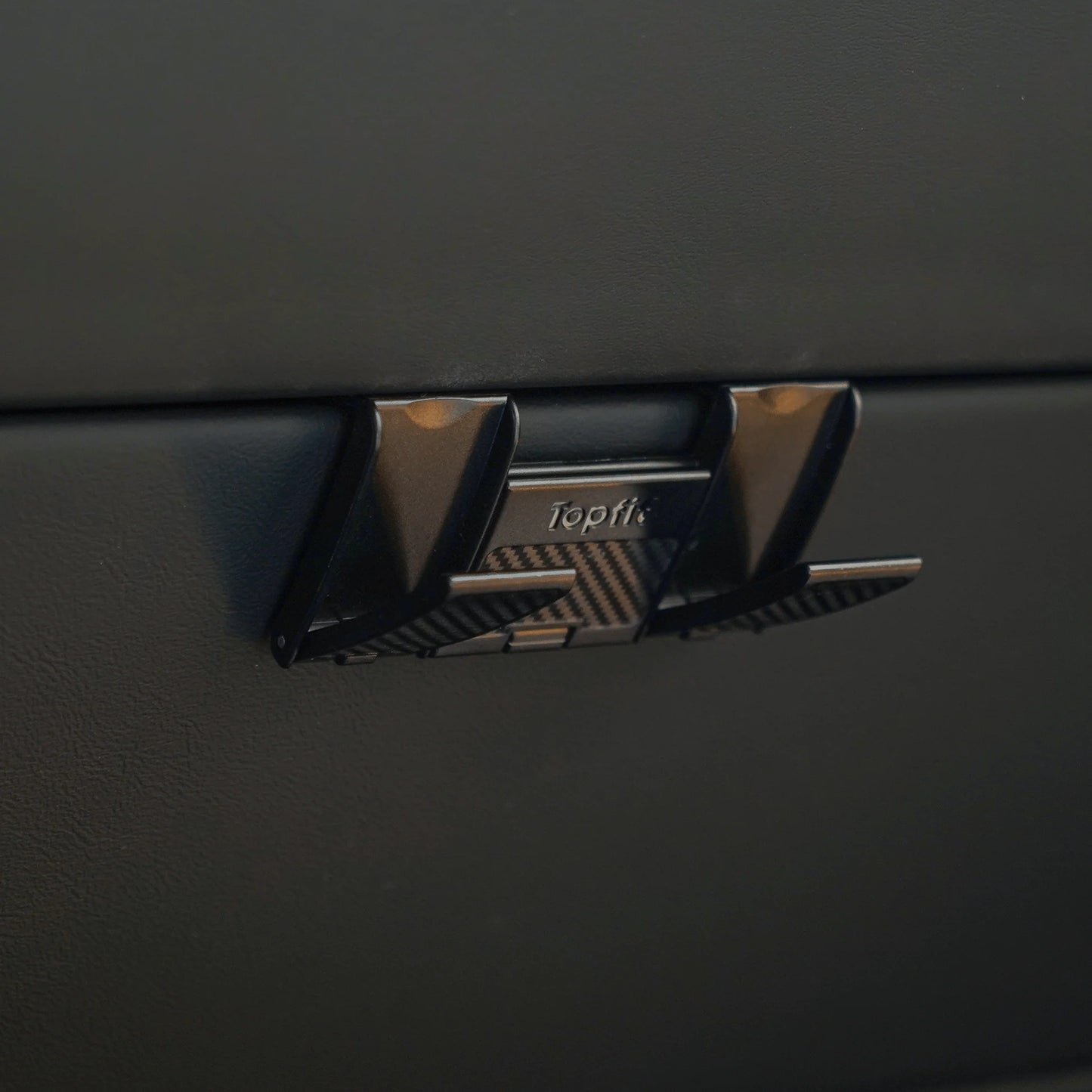 Folding Glove Box Hook for Tesla Model 3 Highland & Model Y Juniper | 6kg Load Capacity | ABS Interior Organizer