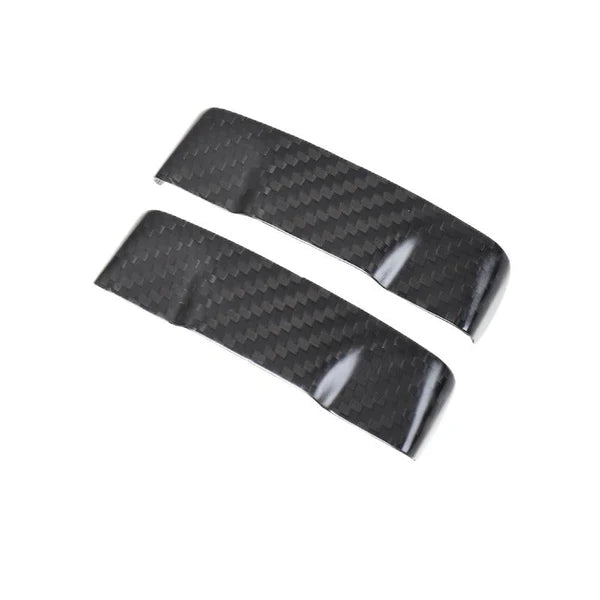 Tesla Model 3 / Model Y Carbon Fiber Seat Belt Buckle Cover Trim – 2PCS Interior Upgrade for Protection, Style & Comfort