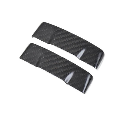 Tesla Model 3 / Model Y Carbon Fiber Seat Belt Buckle Cover Trim – 2PCS Interior Upgrade for Protection, Style & Comfort