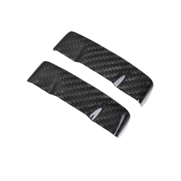 Tesla Model 3 / Model Y Carbon Fiber Seat Belt Buckle Cover Trim – 2PCS Interior Upgrade for Protection, Style & Comfort