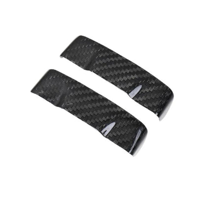 Tesla Model 3 / Model Y Carbon Fiber Seat Belt Buckle Cover Trim – 2PCS Interior Upgrade for Protection, Style & Comfort